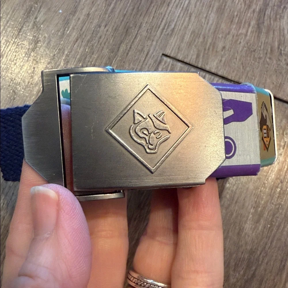 Boy Scouts of America Belt with Merit Badges